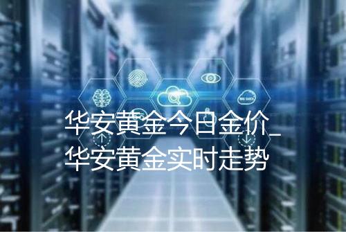 华安黄金今日金价_华安黄金实时走势