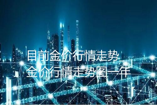 目前金价行情走势_金价行情走势图一年