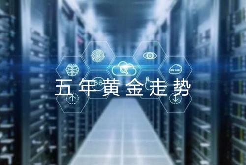 五年黄金走势