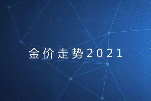 金价走势2021