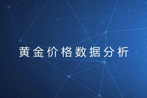 黄金价格数据分析