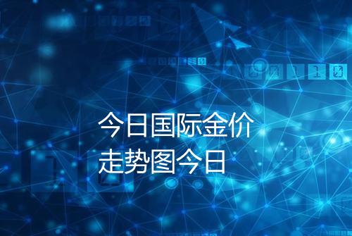 今日国际金价走势图今日