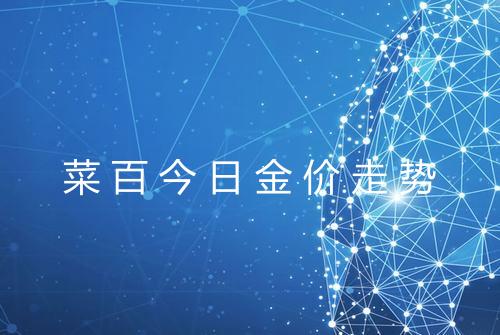 菜百今日金价走势